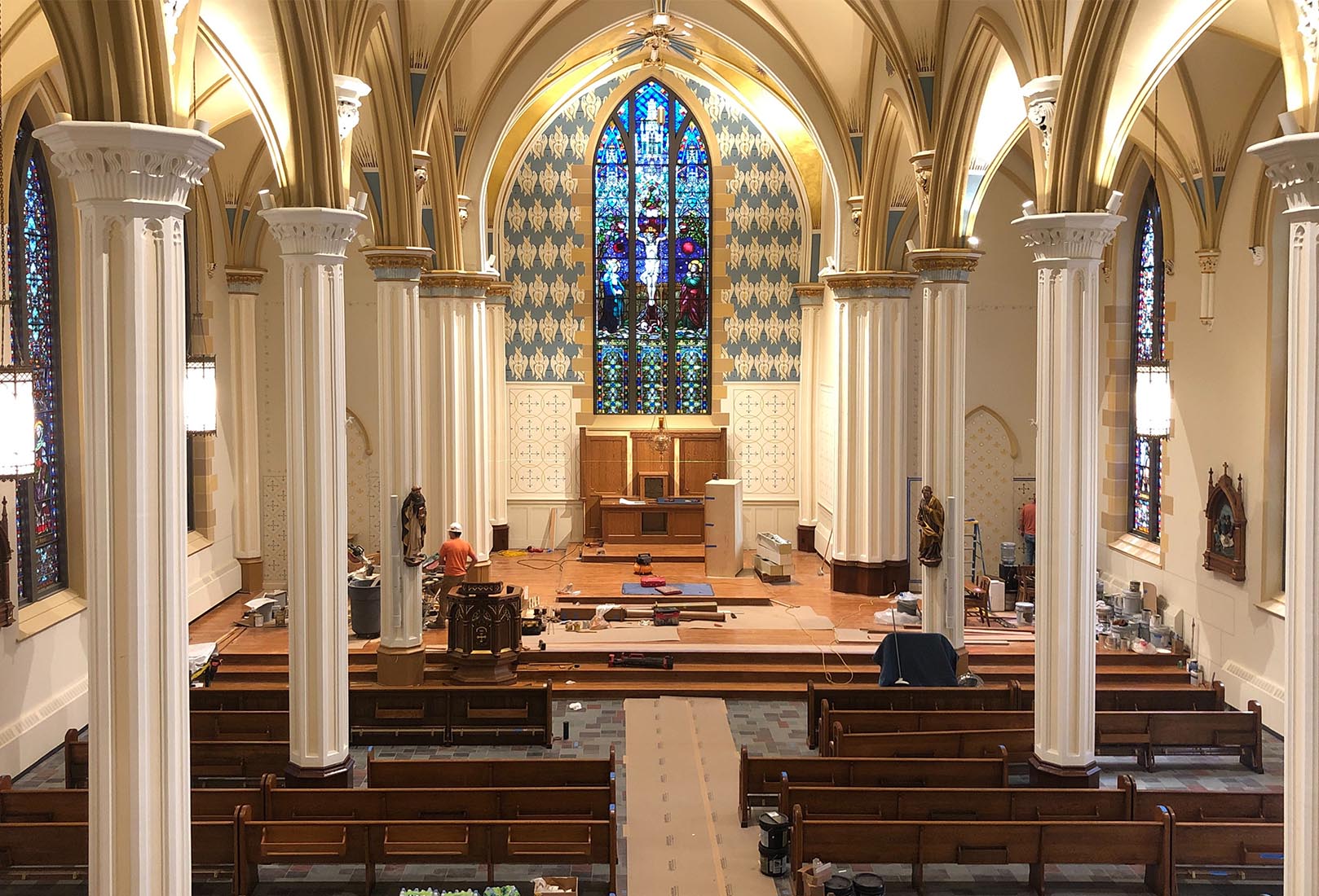 St thomas zanesville near completion.jpg